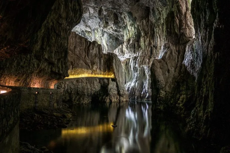 Skocjan grotten in Slovenië